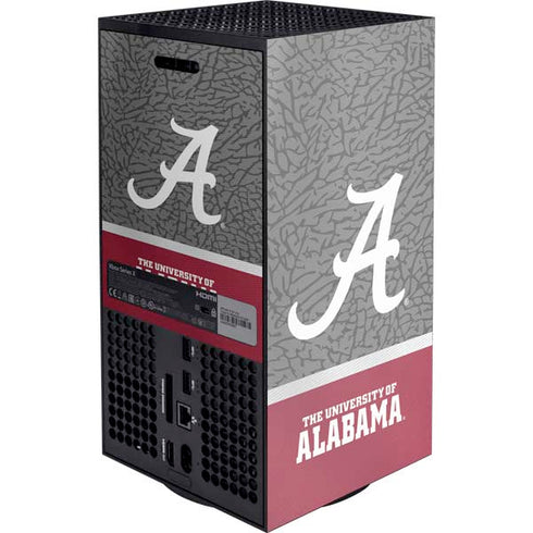 University of Alabama Logo XBox Series X Digital Edition Console Skin